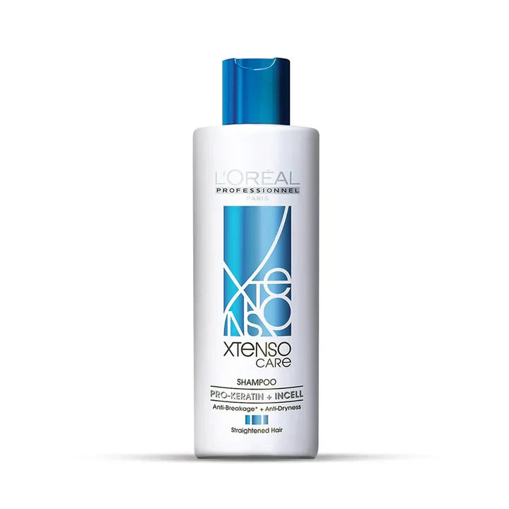 L'Oreal Professionnel Xtenso Care Shampoo, 250ml | Hair Masque, 196g | Hair Serum, 50ml Combo For Straightened Hair