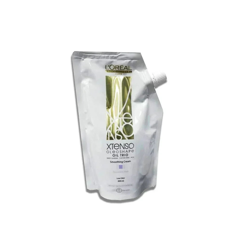 L'Oreal  Professionnel Paris Xtenso Oleo Shape Oil Trio Smoothing Cream, Extra Resistant - (125ml) - Indicrest