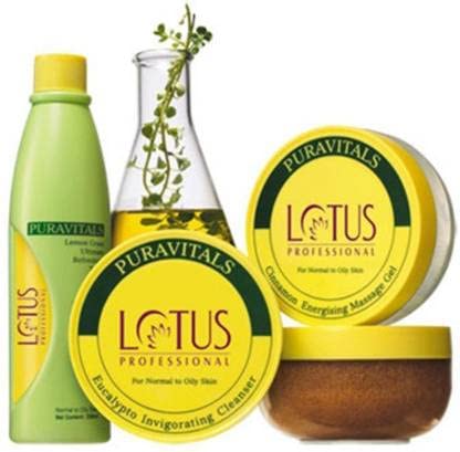 Lotus Professional Puravitals Facial Kit (30g+10ml) - Indicrest