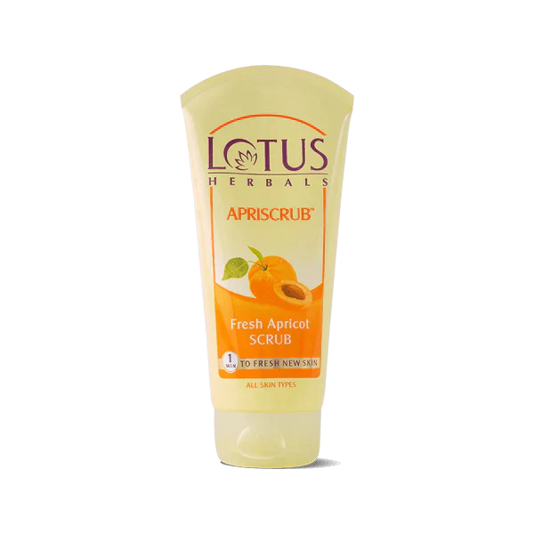 Lotus Herbals Apriscrub Fresh Apricot Scrub, 180g - Indicrest