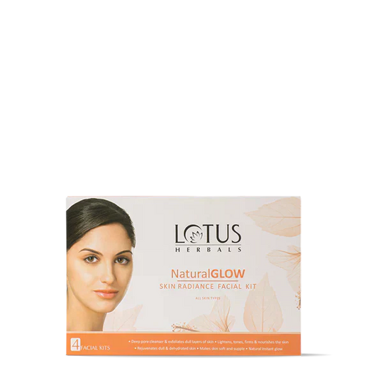 Lotus Herbals Natural Glow Kit Skin Radiance - Indicrest Buy at Indicrest