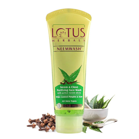 Lotus Herbals Neem Face Wash 80g - Indicrest Buy at Indicrest