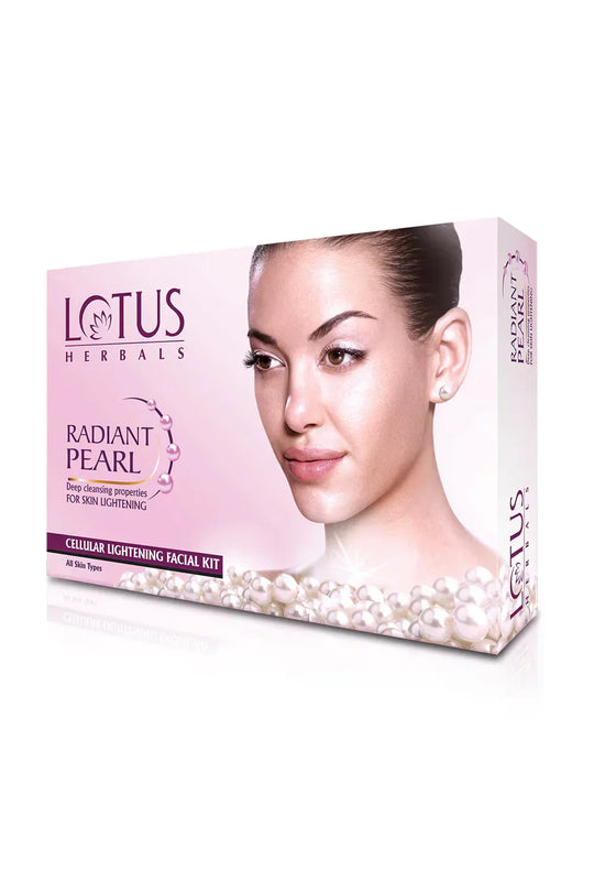 Lotus Herbals Radiant Pearl Cellular Lightening Facial Kit, 37g Buy at Indicrest