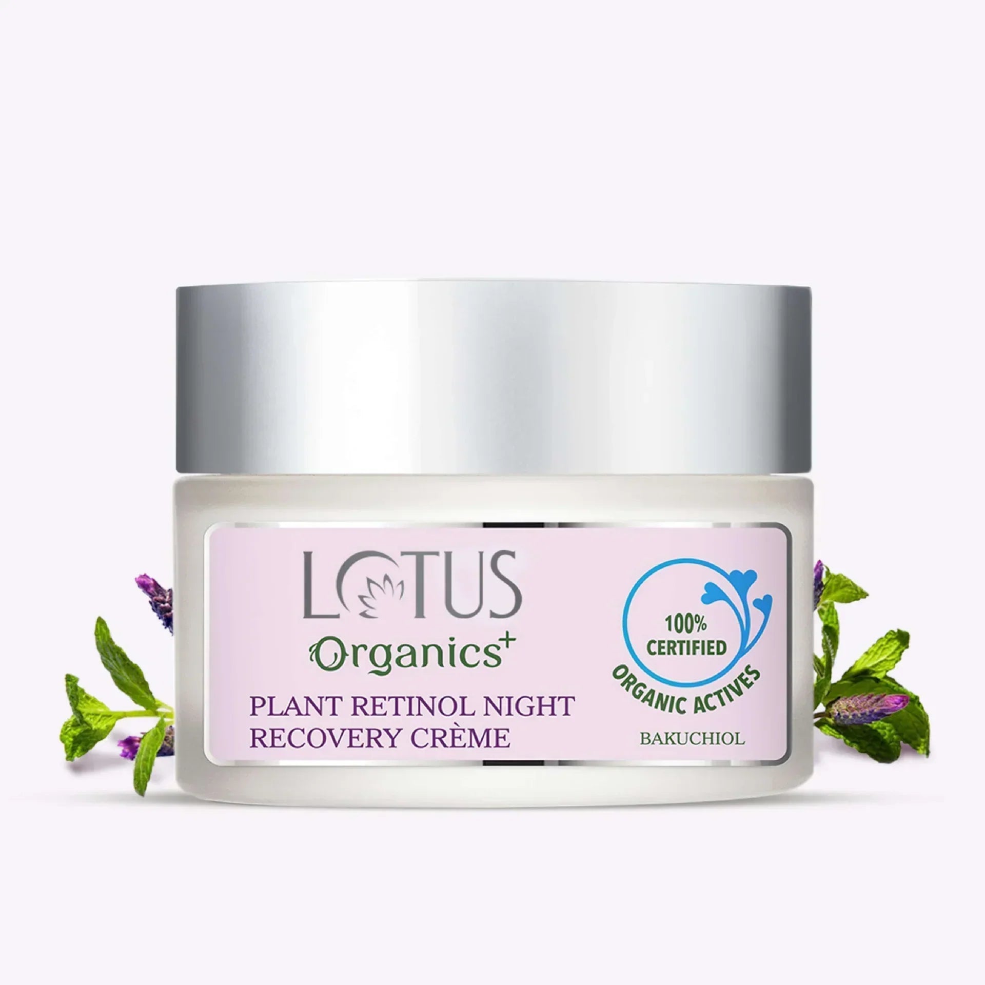 LOTUS ORG Bakuchiol Plant Retinol Night Recovery Creme 30g - Indicrest