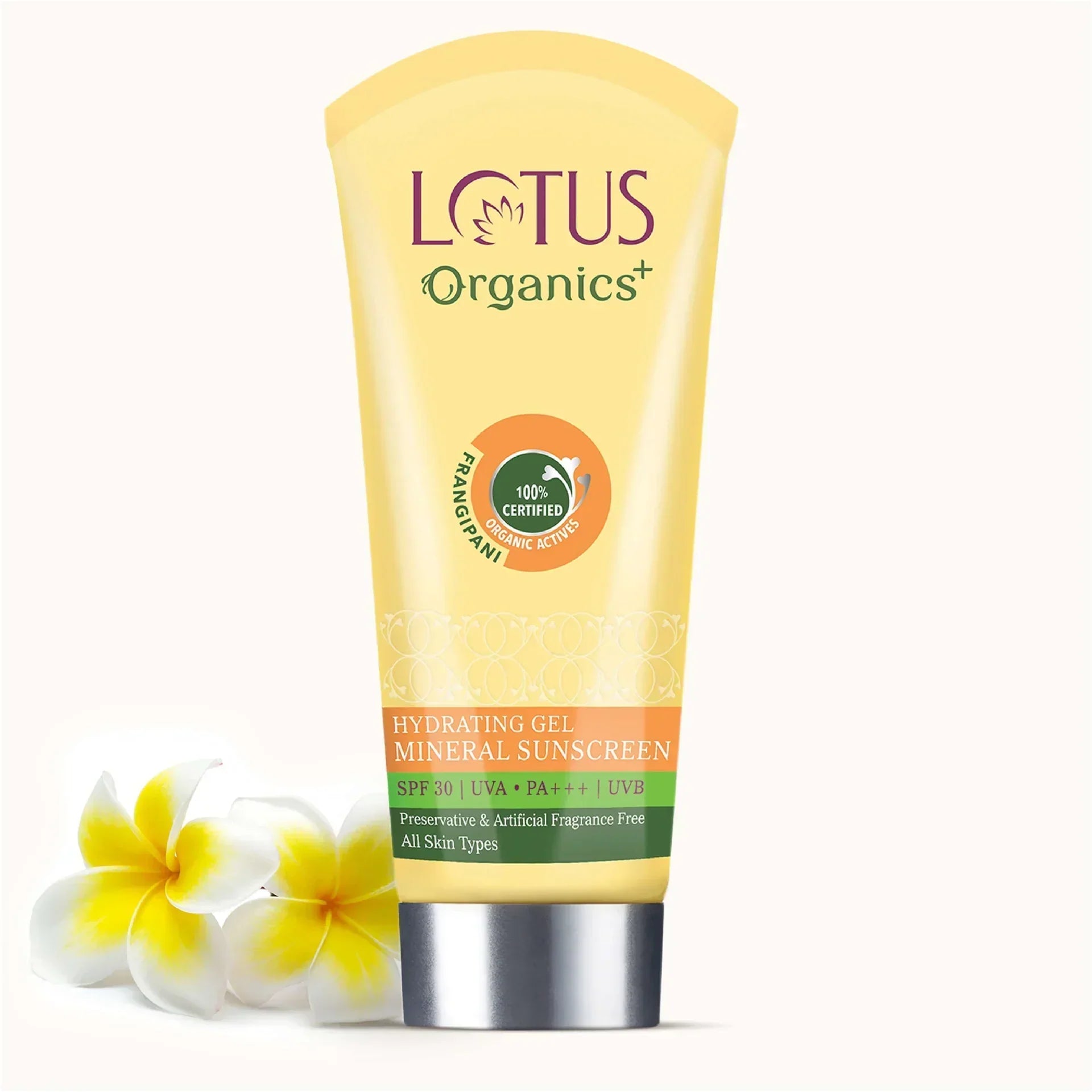 LOTUS ORG Hydrating Gel Mineral Sunscreen SPF30 50g - Indicrest