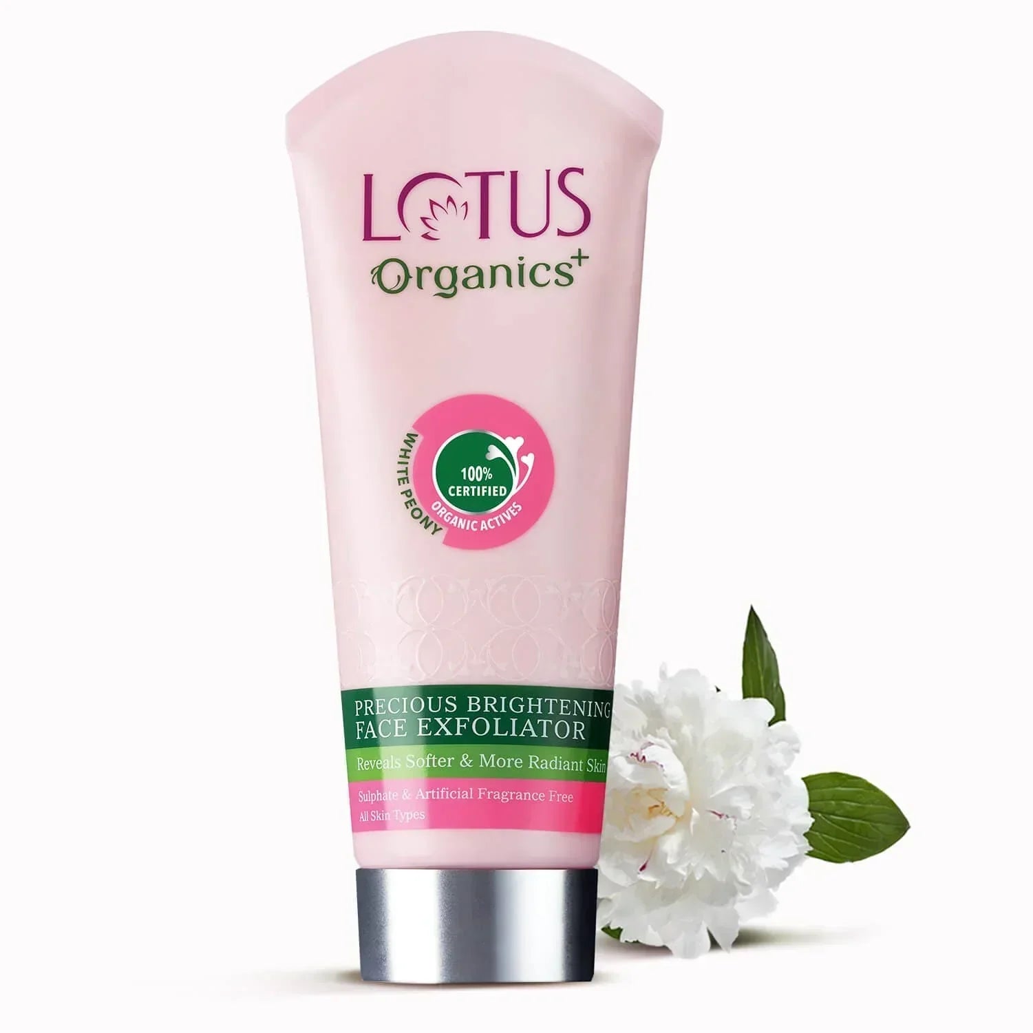 LOTUS ORG Precious Brightening Face Exfoliator 100g - Indicrest Buy at Indicrest