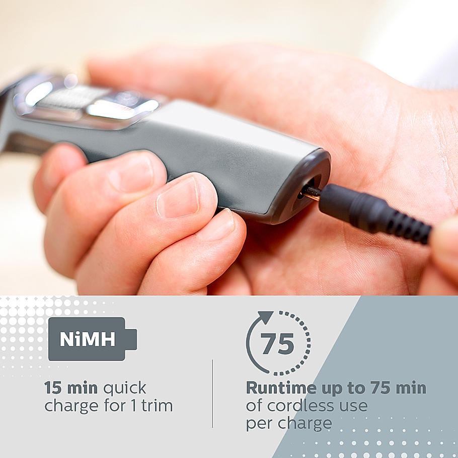Philips All in One Trimmer - | 11 in 1 for Face, Head and Body | 75 Mins Run Time with Quick Charge | MG3760/33