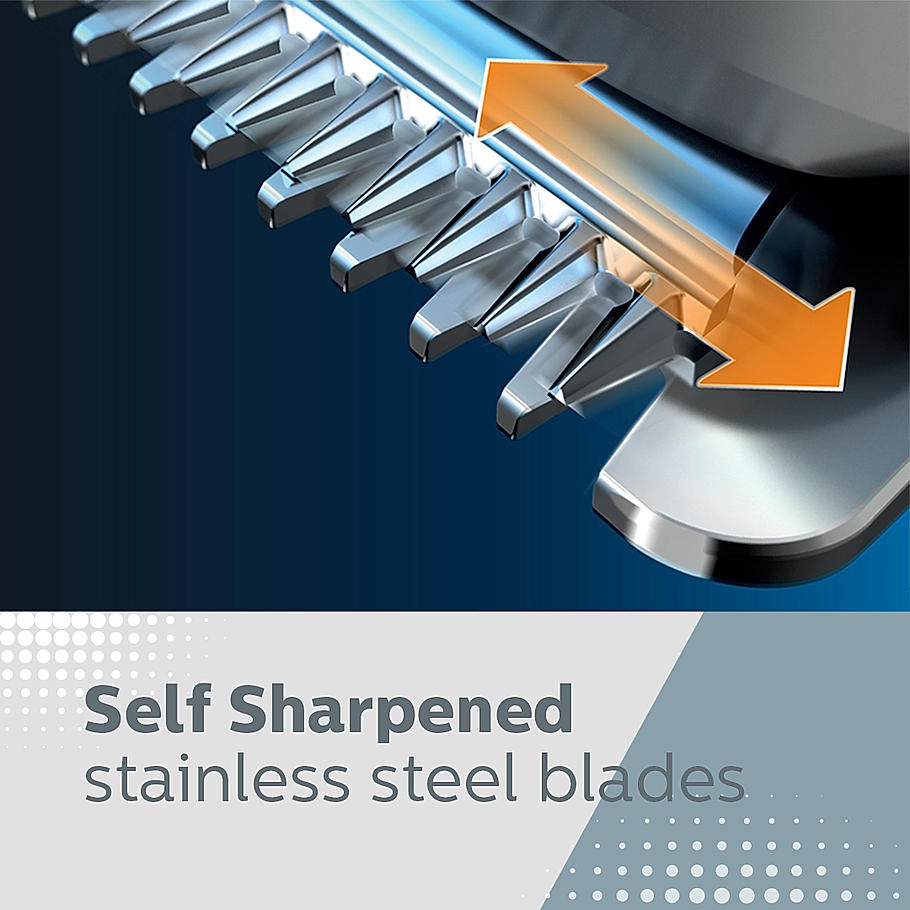 Philips All in One Trimmer - | 11 in 1 for Face, Head and Body | 75 Mins Run Time with Quick Charge | MG3760/33