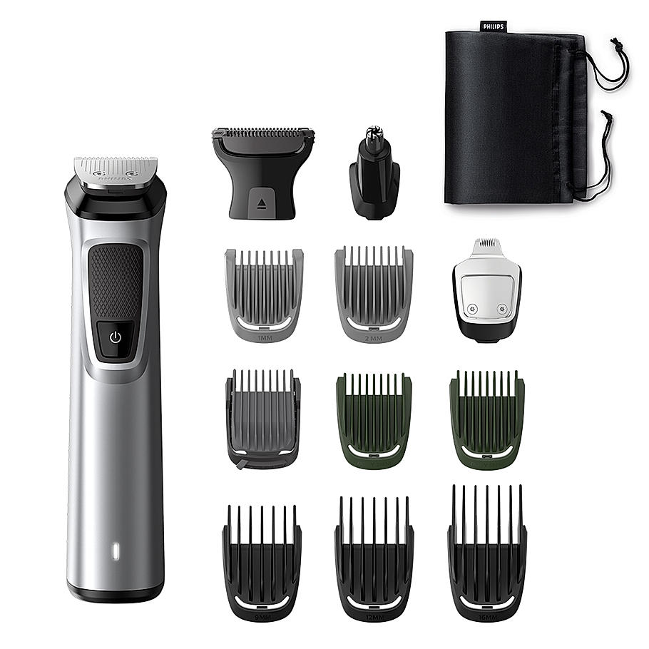 Philips All in One Trimmer - | 13 in 1 Face, Body & Private Parts I DualCut Technology I 120 min runtime I 5 min Quick Charge | 3 Year Warranty I MG7715/65
