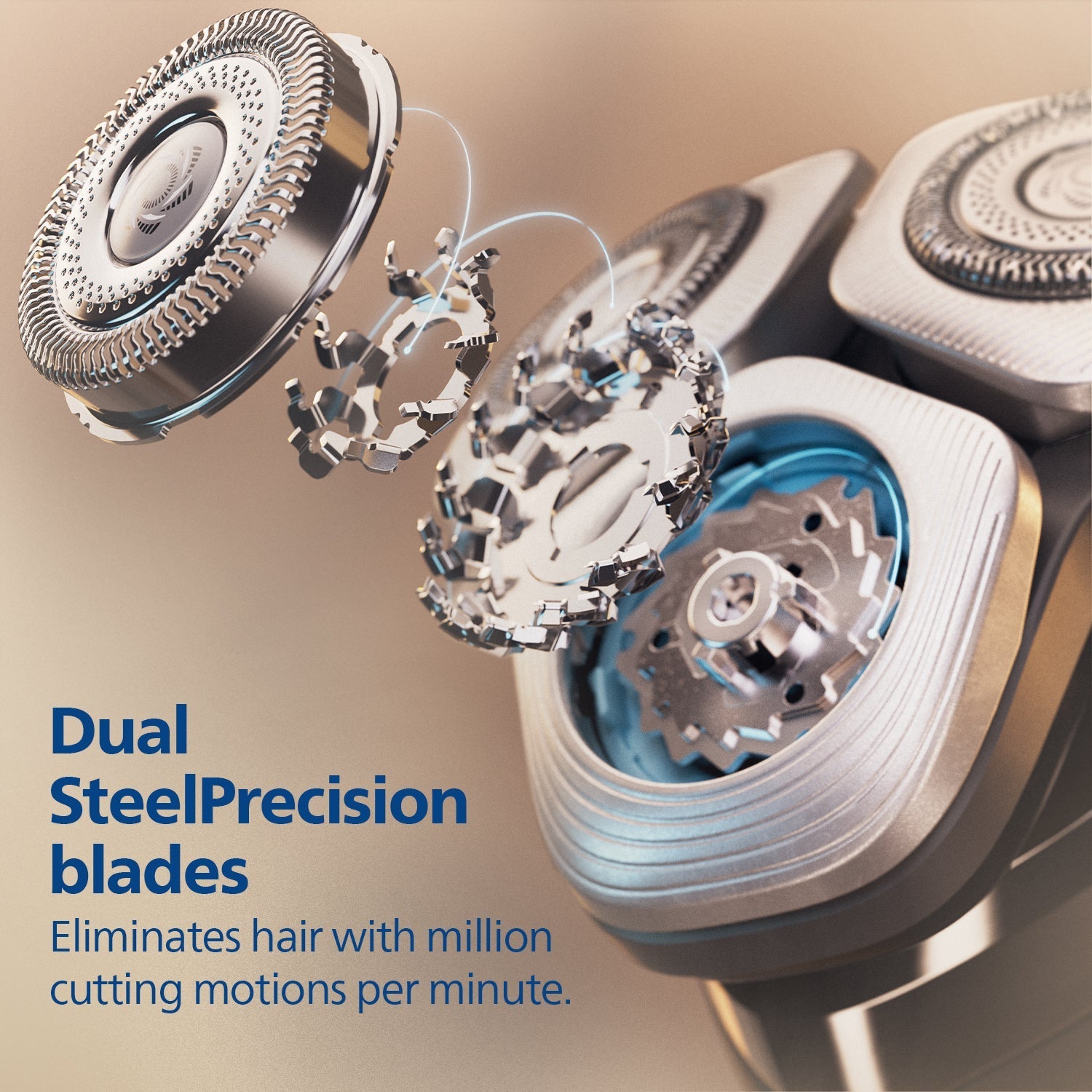 Philips Electric Shaver for Men | Wet&Dry Electric Shaver with SkinIQ | Triple Action Lift&Cut Technology | Dual SteelPrecision Blades | 360Â° Precision Flexing Head | Power Adapt Sensors | Triple Action Lift&Cut | X9000/10