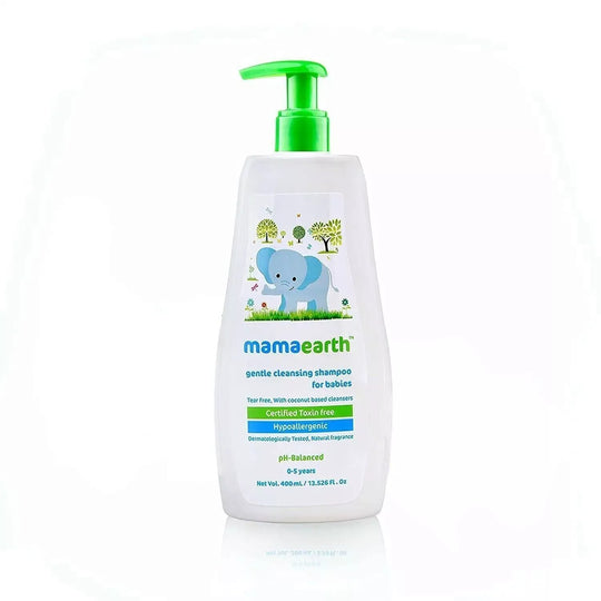 Mamaearth Baby Gentle Cleansing Shampoo, 400ml - Indicrest Buy at Indicrest