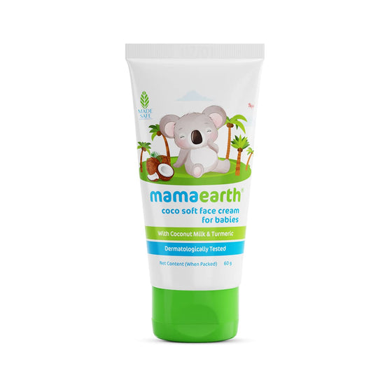 Mamaearth Coco Soft Face Cream for Kids - Indicrest Buy at Indicrest