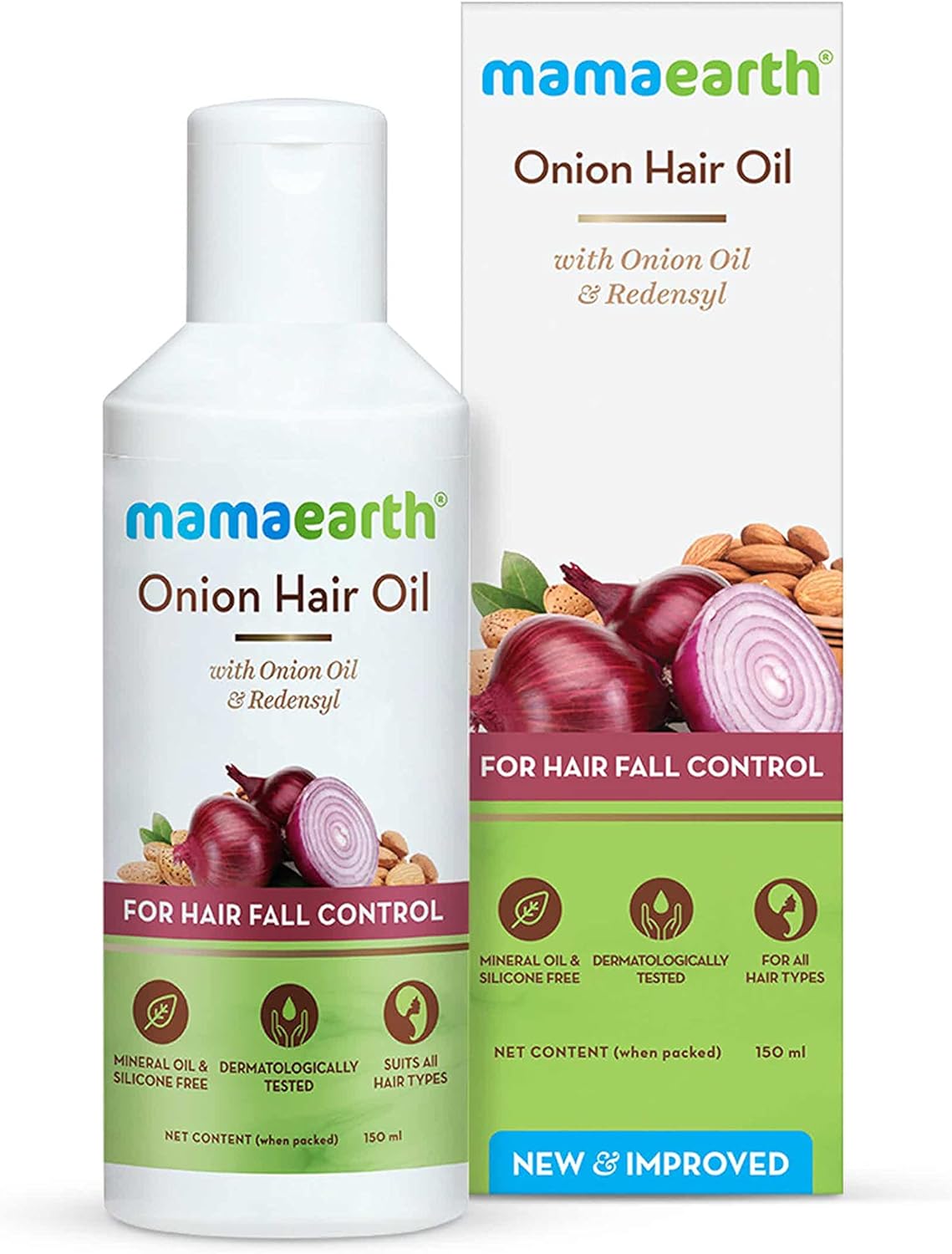 Mamaearth Onion Hair Oil for Hair Regrowth, 100ml - Indicrest