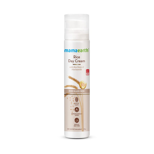 Mamaearth Rice Day Cream, 50g - Indicrest Buy at Indicrest