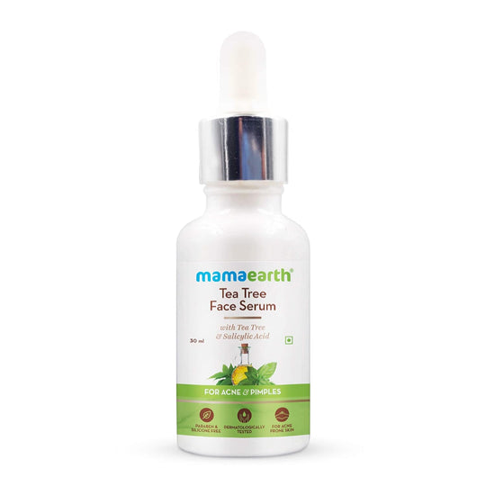 Mamaearth Tea Tree Face Serum, 30ml - Indicrest Buy at Indicrest