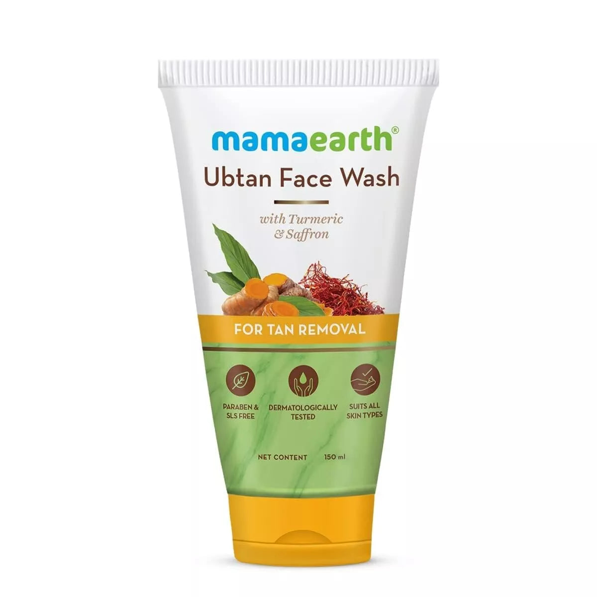 Mamaearth Ubtan Face Wash, 150g - Indicrest