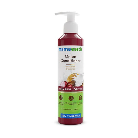 Mamaearth Onion Conditioner for Hair Fall Control - 250ml Buy at Indicrest