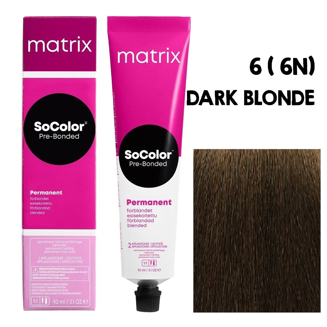 Matrix SoColor 6 - 6N (Dark Blonde) - (90ml) - Indicrest