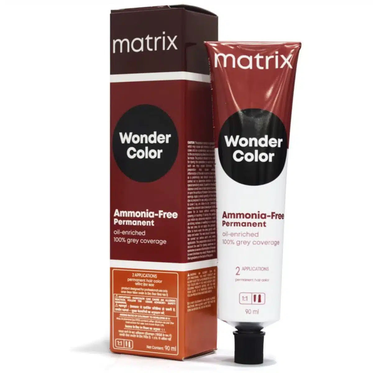 Matrix Wonder Color Ammonia Free Permanent Hair Color - 6N - Dark Blonde - (90ml) - Indicrest