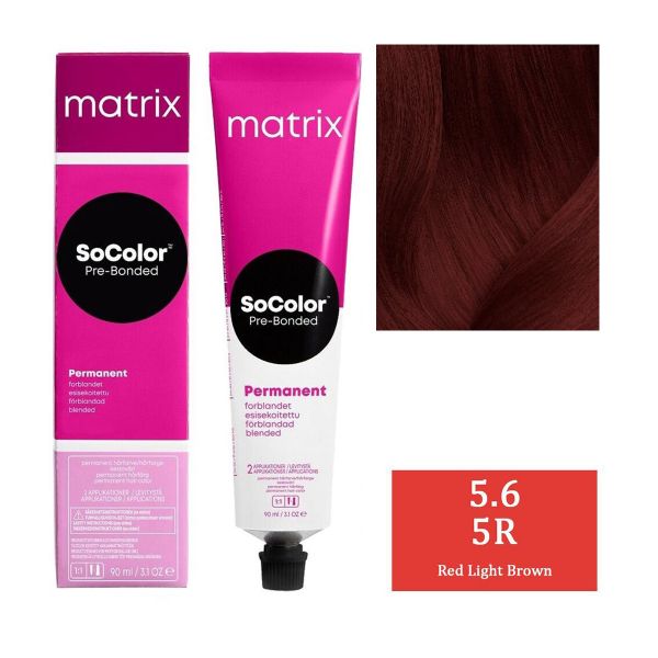 Matrix professional hair color red-brown shade