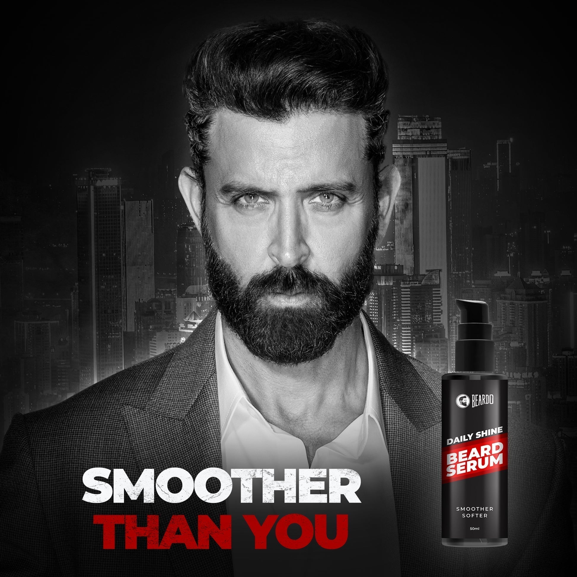 Men's Beard Serum with Argan and Vitamin E