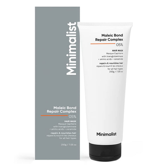 Minimalist Maleic Bond Repair Complex Hair Mask, 200g - Indicrest Buy at Indicrest