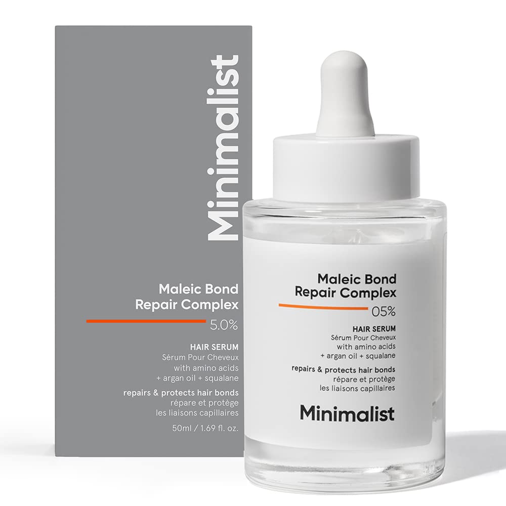 Minimalist Maleic Bond Repair Complex Hair Serum, 50ml - Indicrest