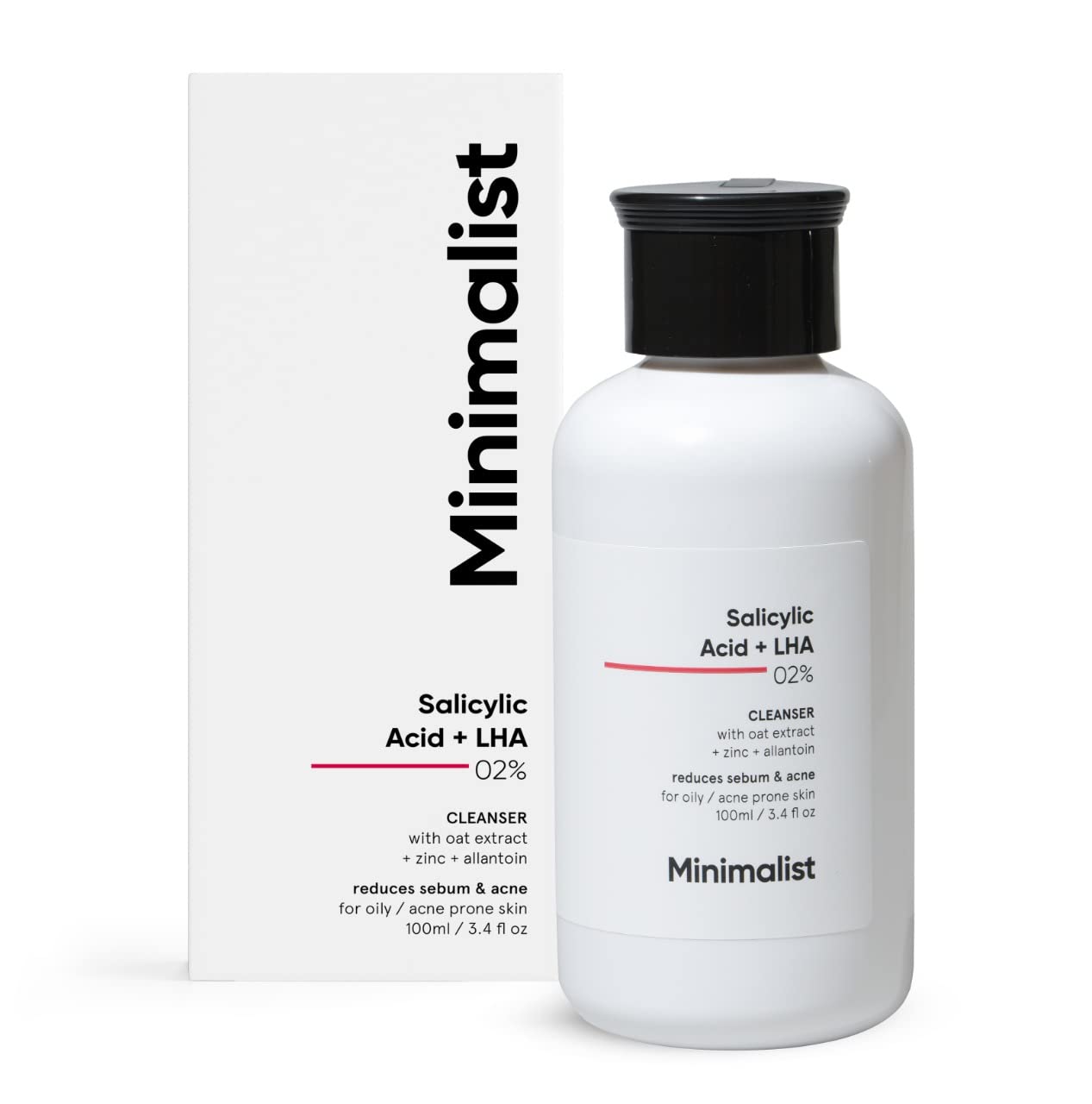 Minimalist Salicylic Acid + LHA 2% Face Cleanser - Indicrest