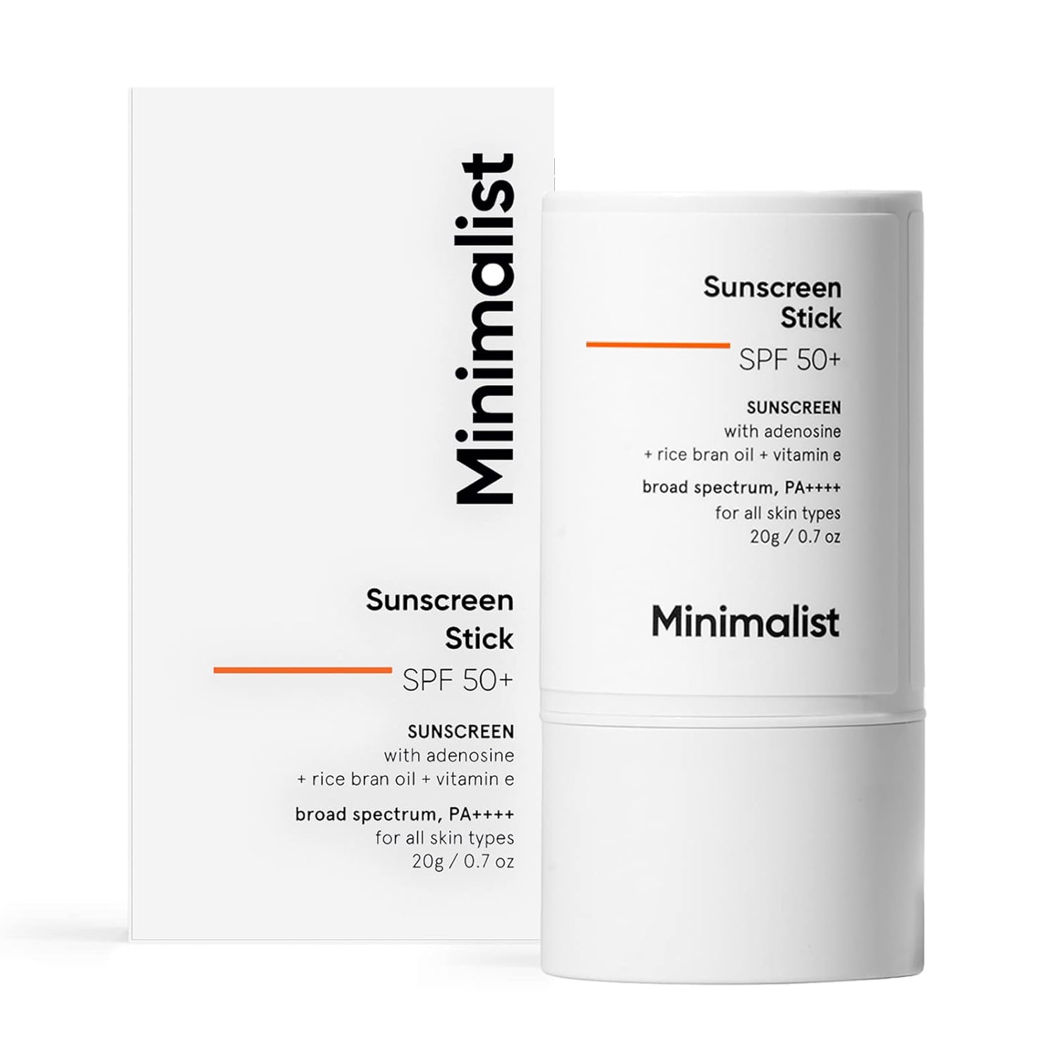 Minimalist Sunscreen Stick SPF 50+, 20g - Indicrest