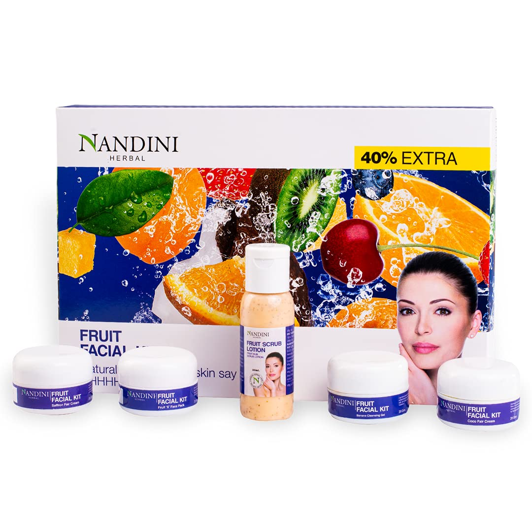 Nandini Herbals Fruit Facial Kit (140g) - Indicrest