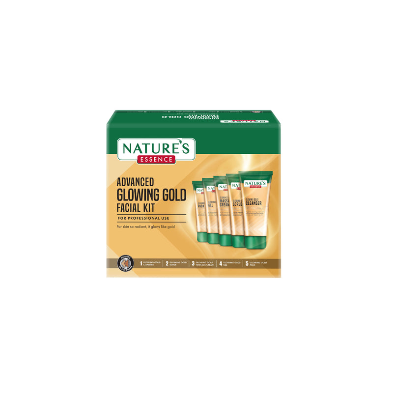 Nature's Essence Advanced Glowing Gold Facial Kit, 1000g Buy at Indicrest