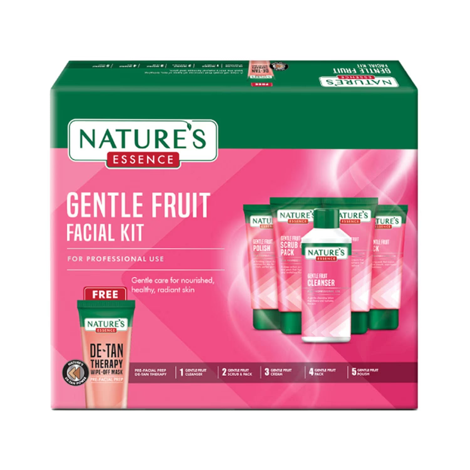 Nature's Essence Advanced Gentle Fruit Facial Kit, 600g - Indicrest