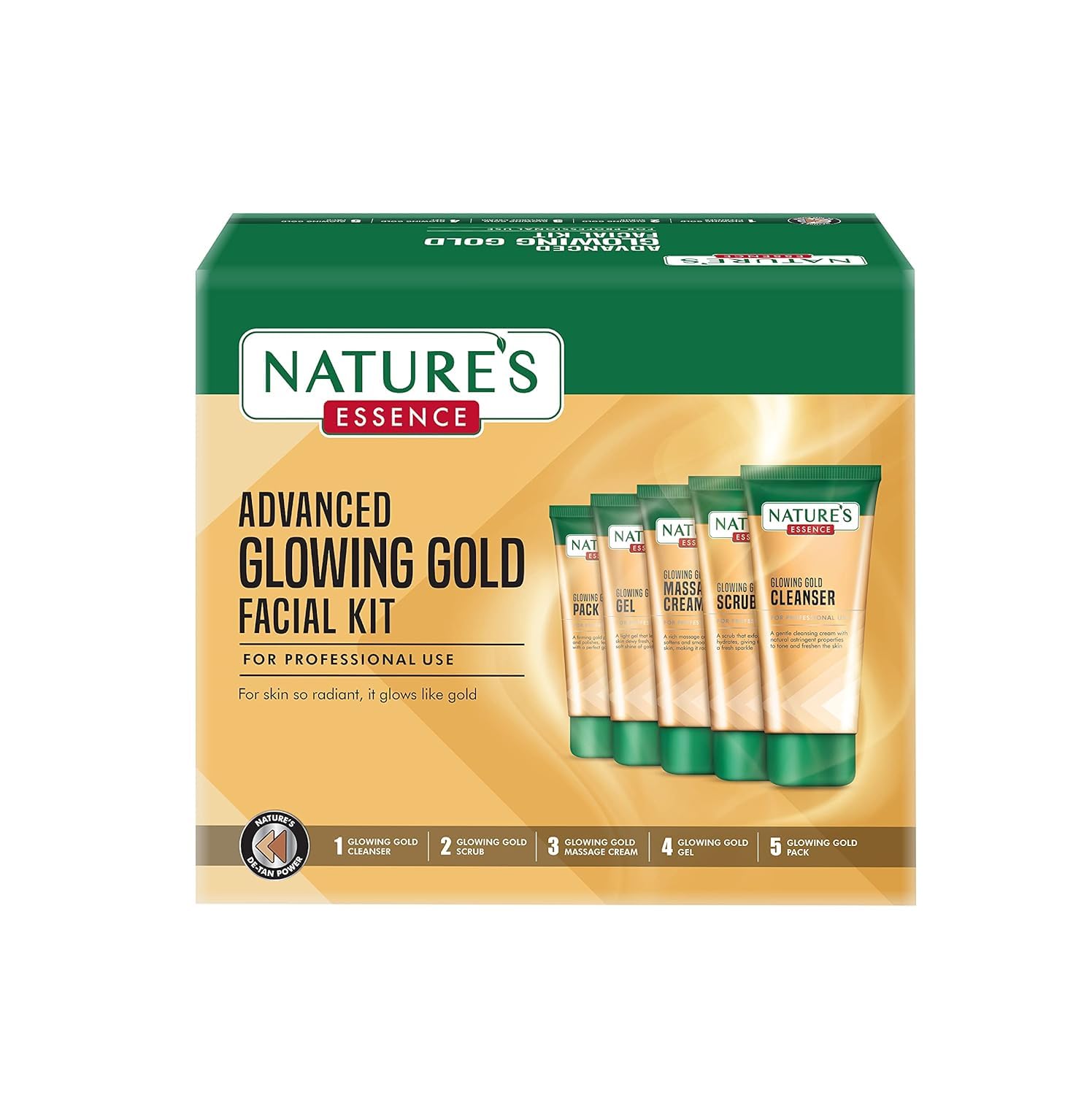 Nature's Essence GOLD KIT (500GM+100ML) - Indicrest