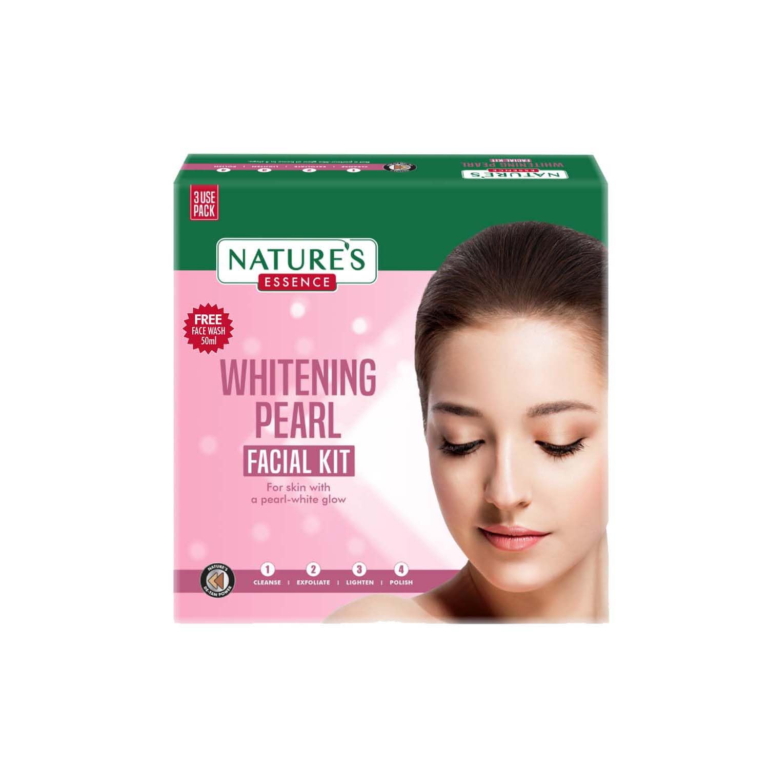 Nature's Essence PEARL FACIAL KIT (60G+15ML) - Indicrest