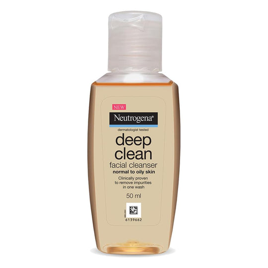 Neutrogena Deep Clean Facial Cleanser, 50ml - Indicrest Buy at Indicrest