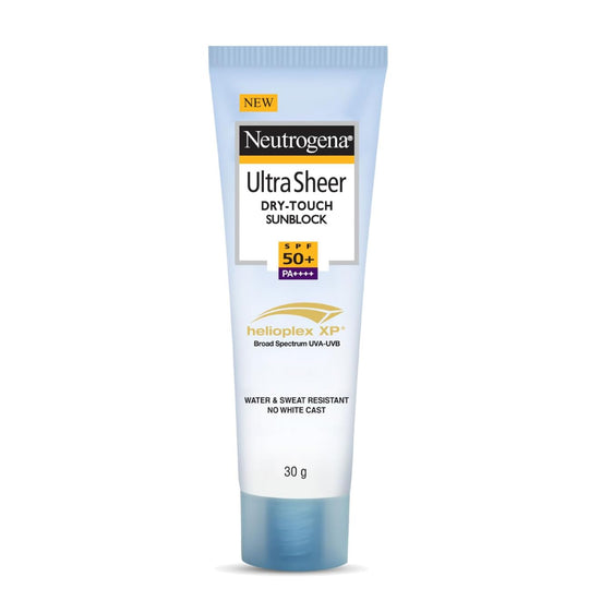 Neutrogena Ultra Sheer Dry Touch Block SPF50+, 30ml - Indicrest Buy at Indicrest