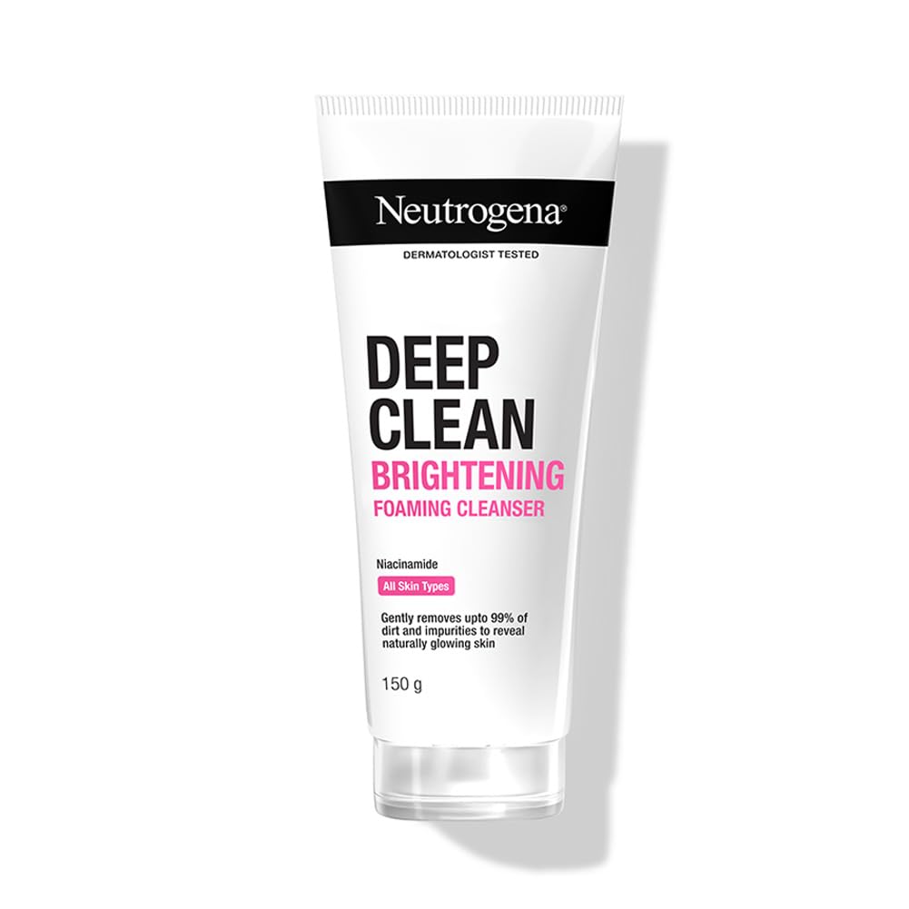 Neutrogena Deep Clean Brightening Foaming Cleanser, 150g