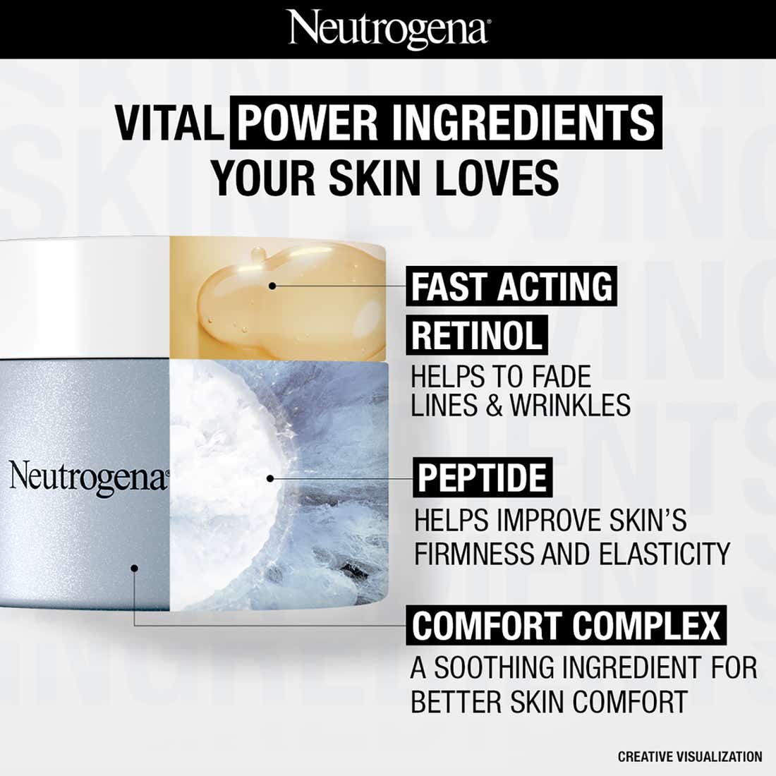 Neutrogena Visible Repair cream packaging Indicrest