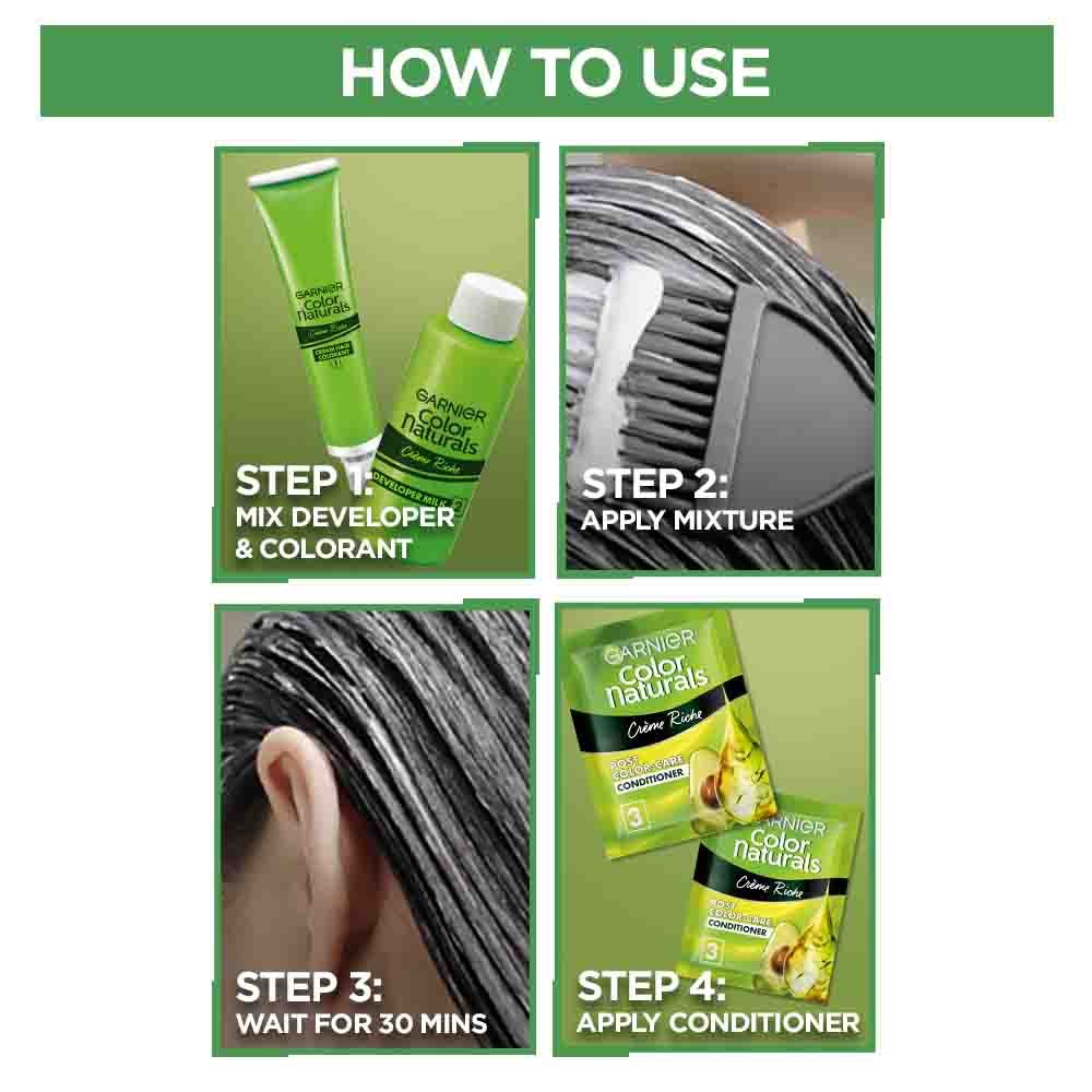 Nourishing Oils in Garnier Color Naturals Hair Colour