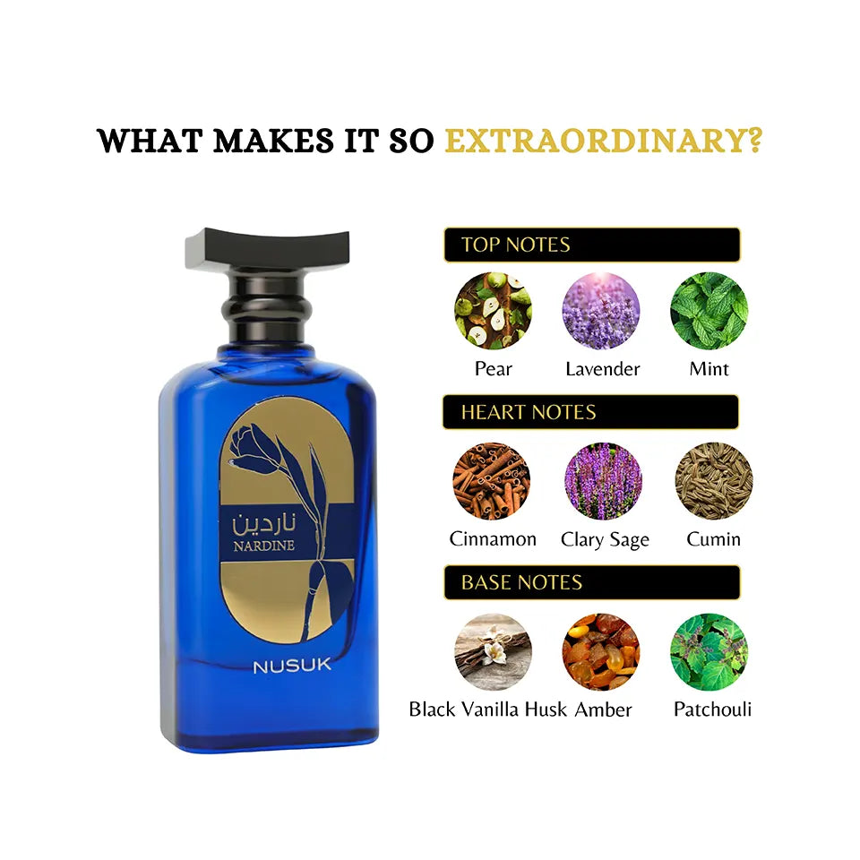 Nusuk Nardine long-lasting perfume for women