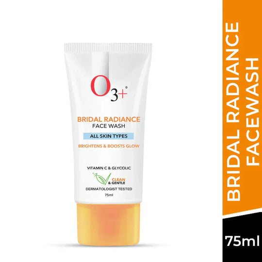 O3+ Bridal Radiance Face Wash, 75ml - Indicrest Buy at Indicrest
