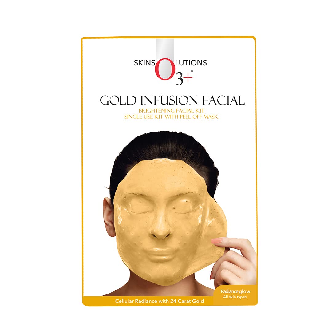O3+ Gold Infusion Facial Kit, 4 Step - Indicrest