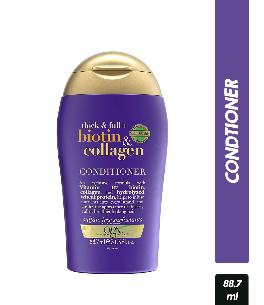 OGX Thick & Full Biotin & Collagen Conditioner (88.7ml) - Indicrest