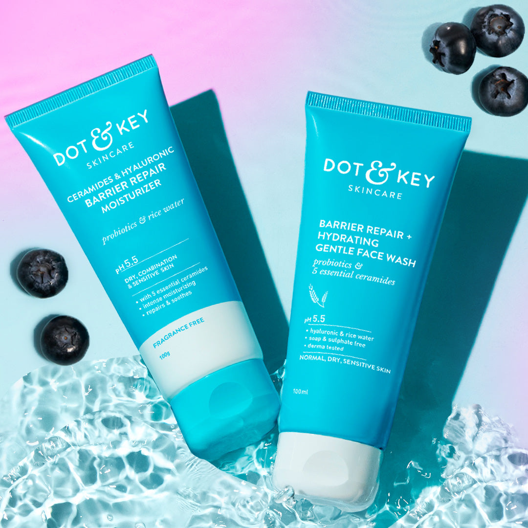 Dot & Key Hydrating Barrier Repair Duo, (100ml+100ml)