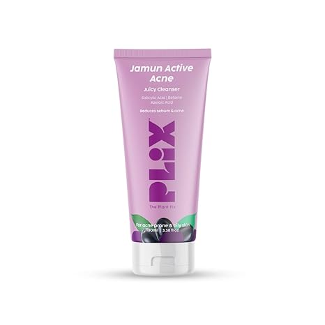 Plix Jamun Active Acne Juicy Cleanser, 100ml - Indicrest