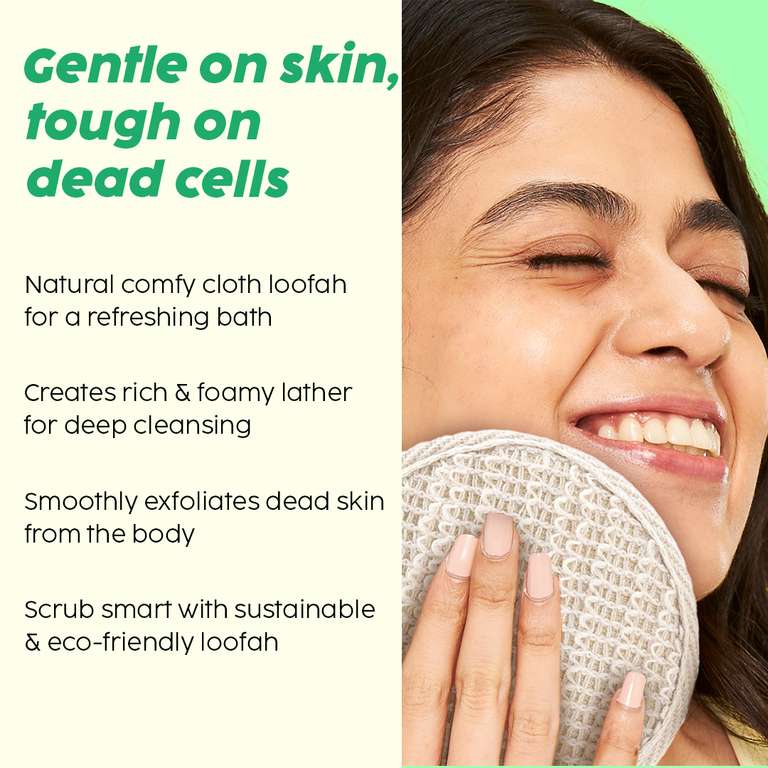 Plix Natural Loofah For Deep Cleansing, 10g