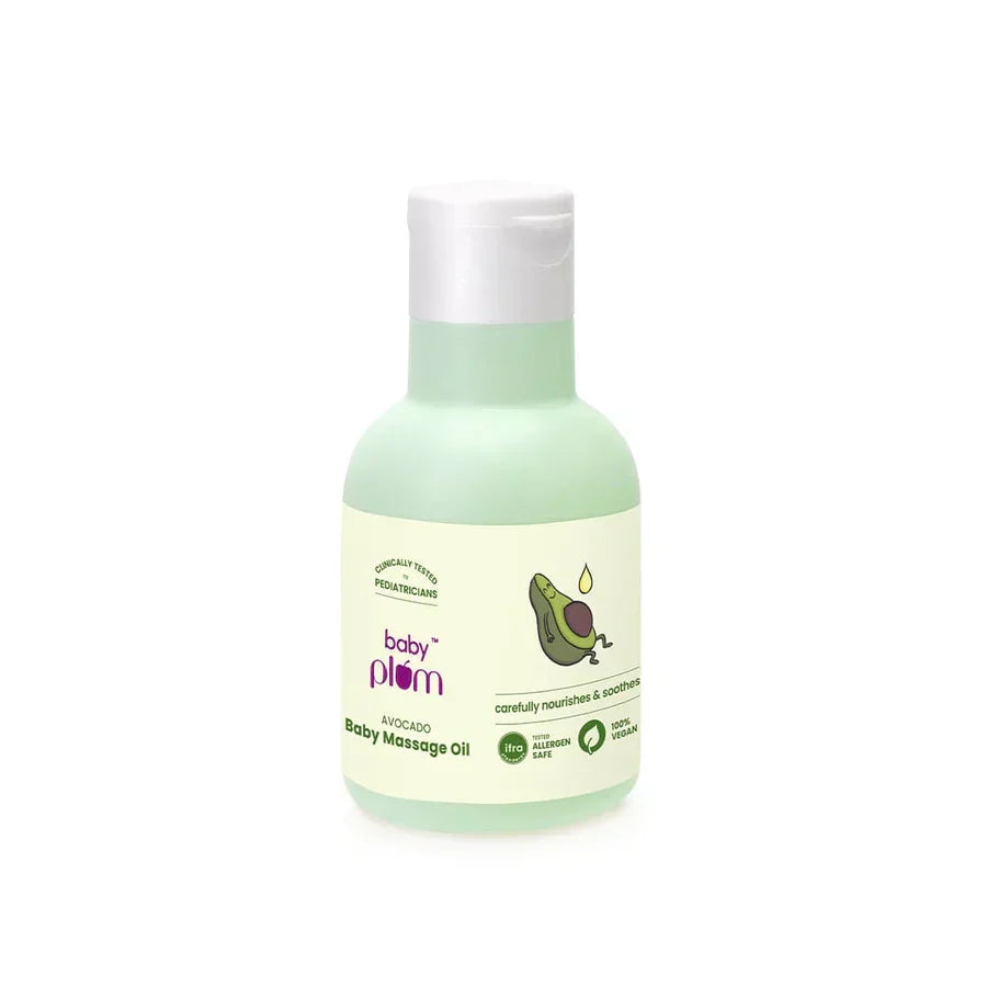 Plum Baby Massage Oil Avocado - Indicrest