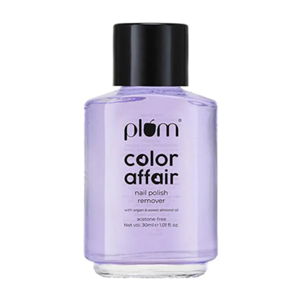 Plum Color Affair Nail Polish Remover, 30ml - Indicrest