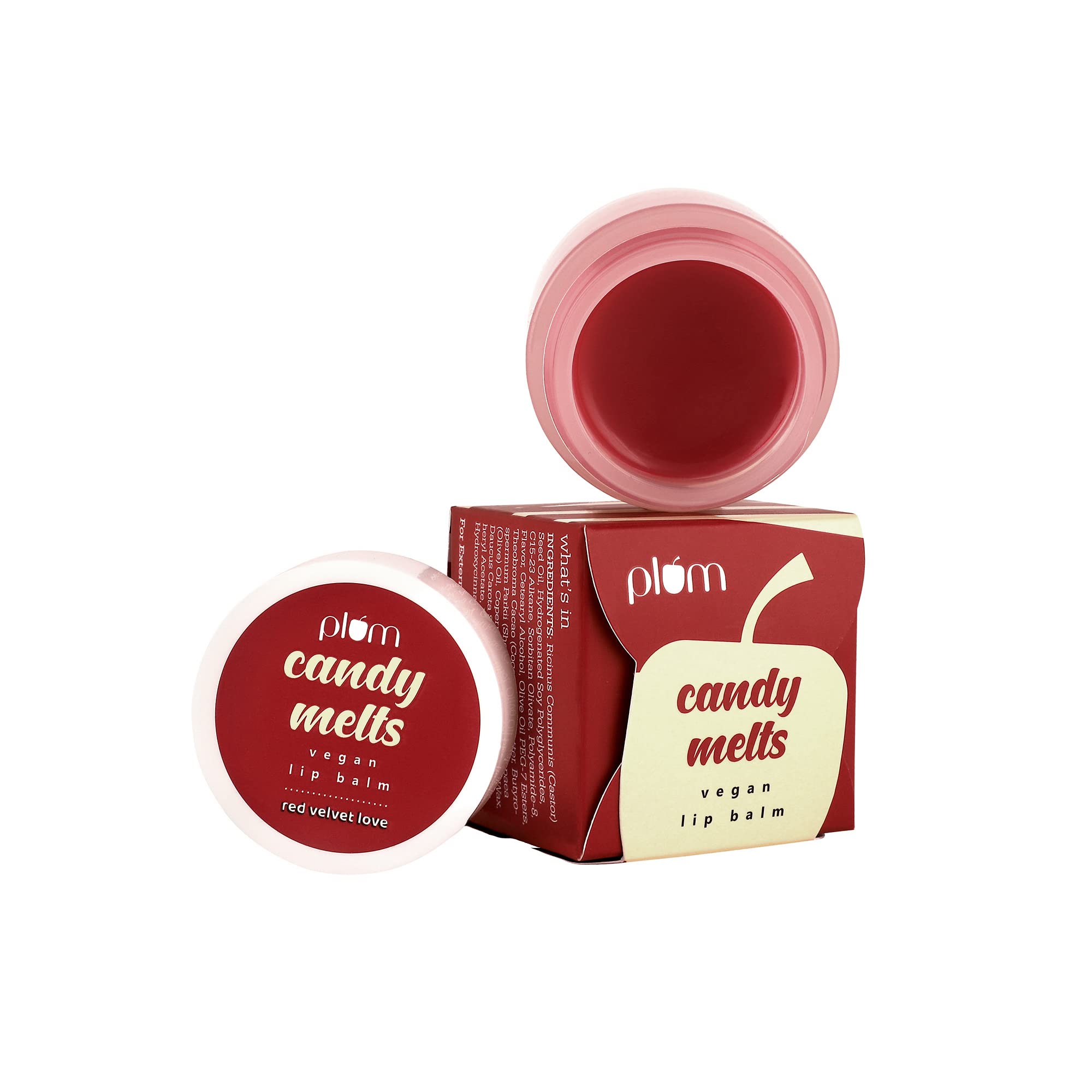 Plum Lip Balm, Red Velvet Love - Indicrest