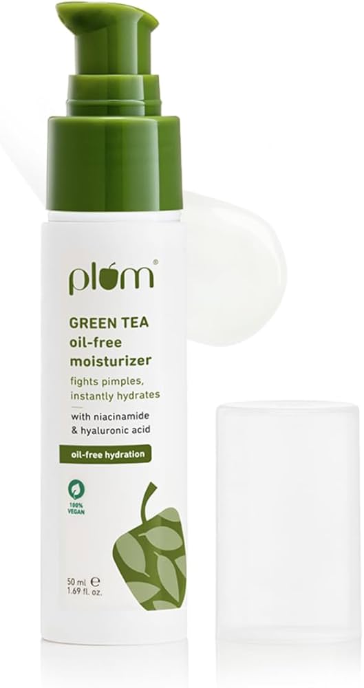 Plum Pore Oil Free Moisturizer Green Tea, 50ml - Indicrest